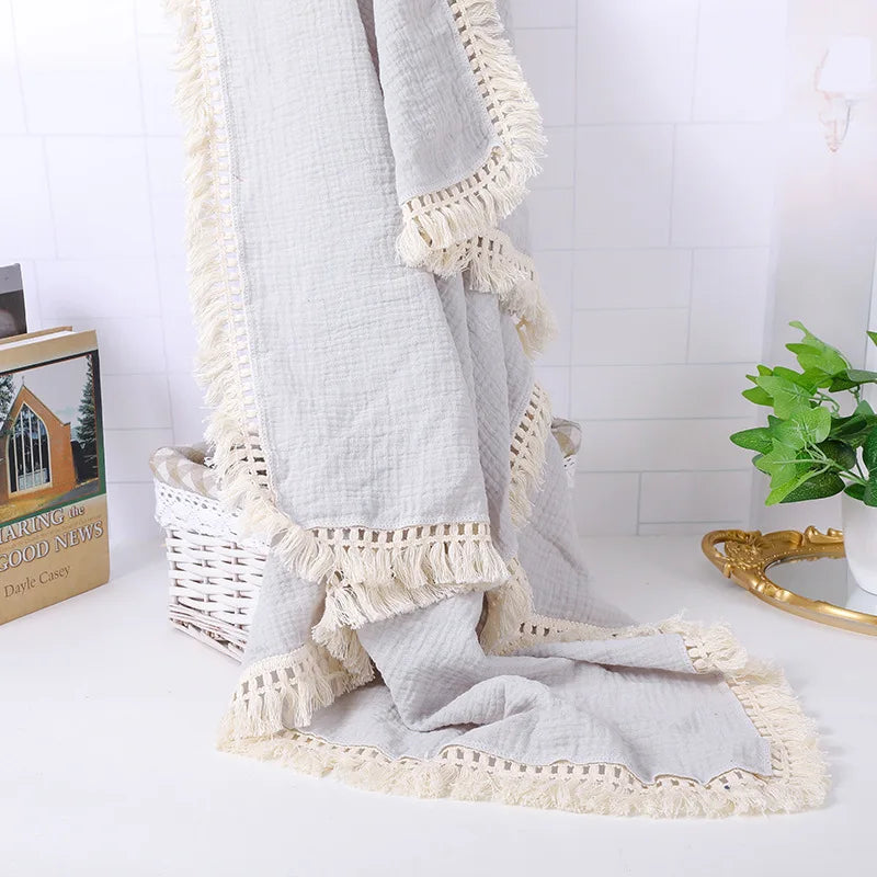 Cotton Muslin Swaddle Blankets