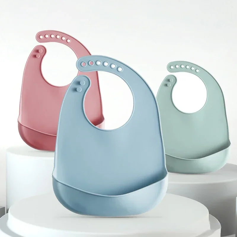 Baby Silicone Waterproof Bib