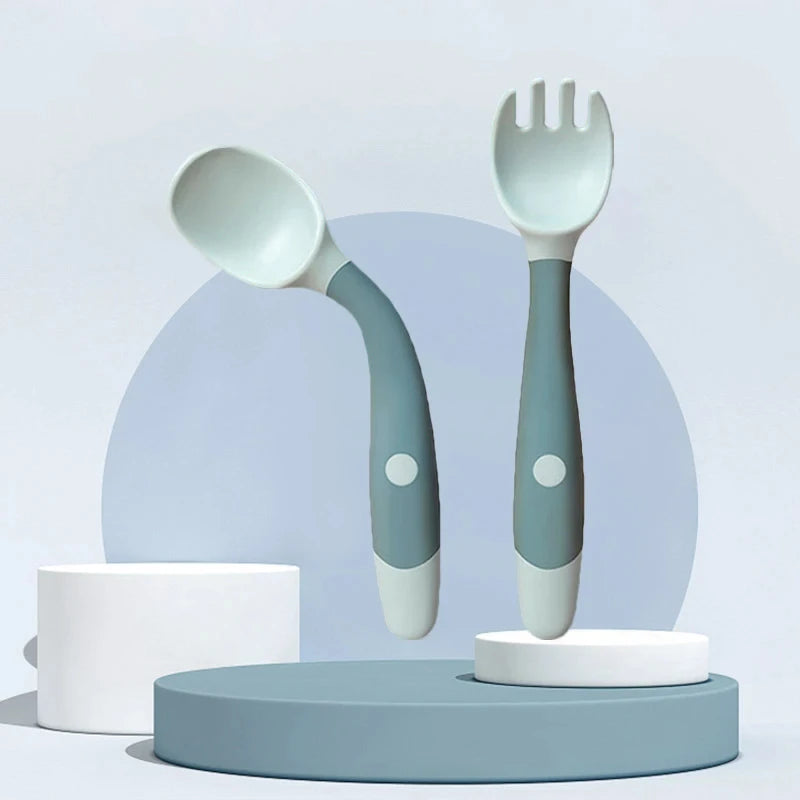 Soft and flexible baby feeding spoon se