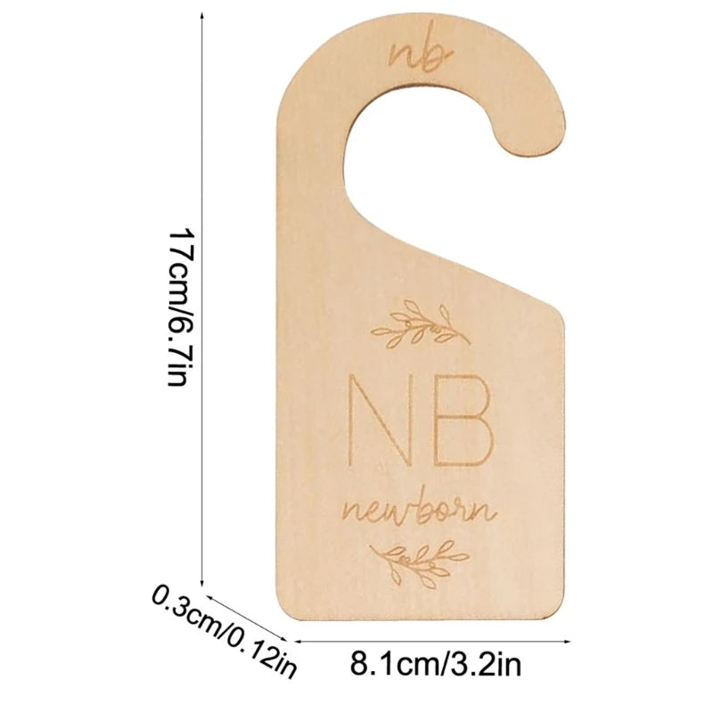 Wooden Nursery Closet Dividers