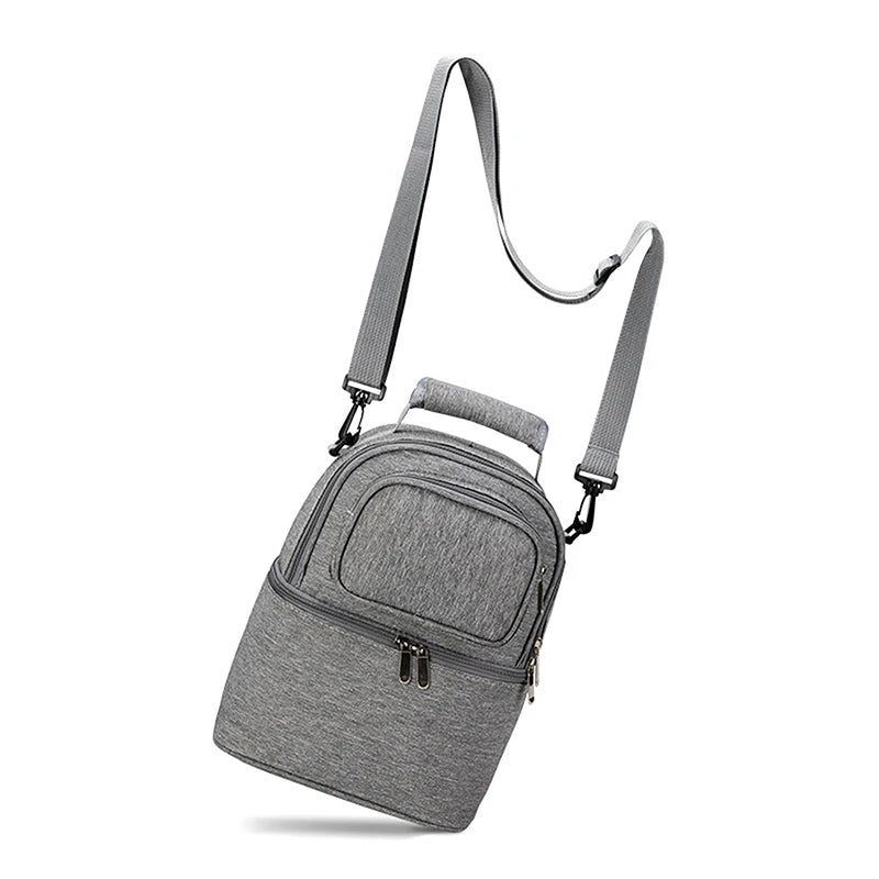Double Layer Insulation Breast Feeding Storage Bag