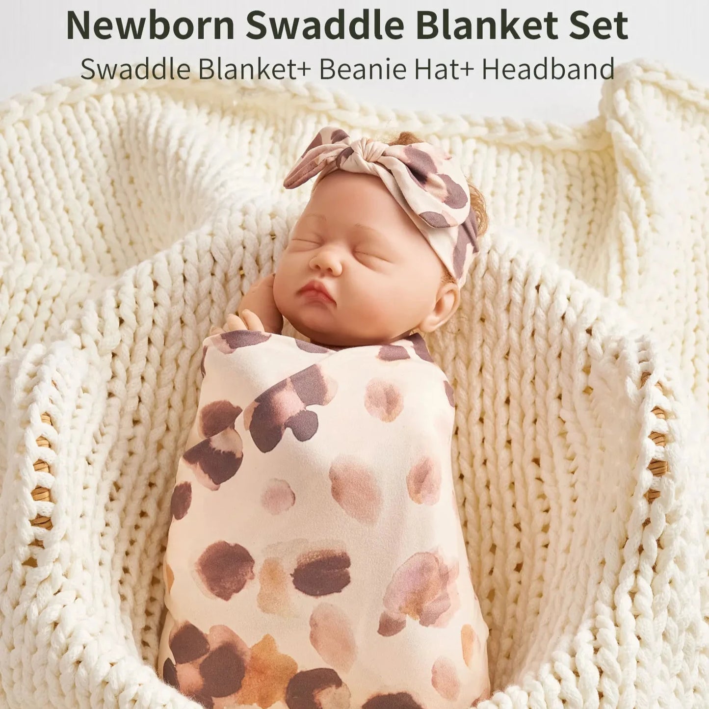 New Born Baby Girls Swaddle Wrap