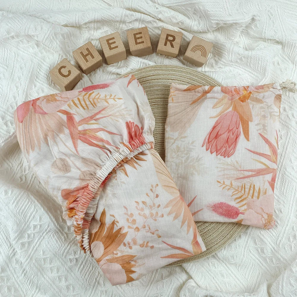 Baby Crib Fitted Sheet