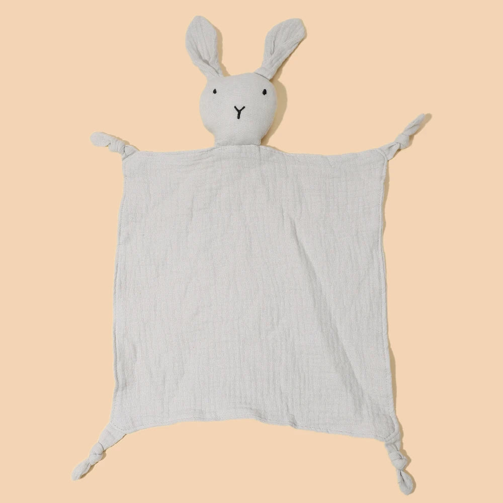 Bunny Love Muslin Tiny Blanket for Babies