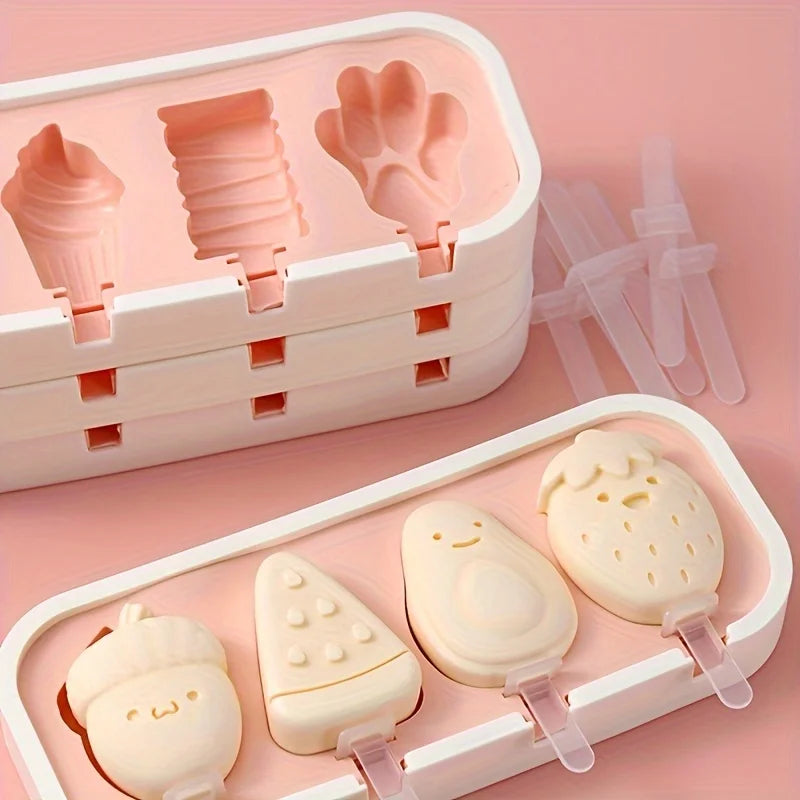 BPA Free Silicone Popsicle Mold