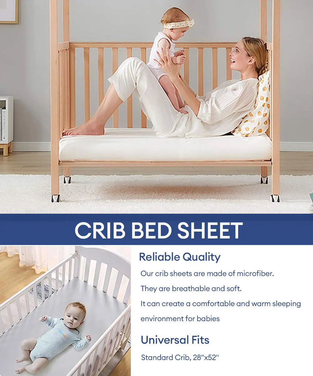 Baby Crib Fitted Sheets
