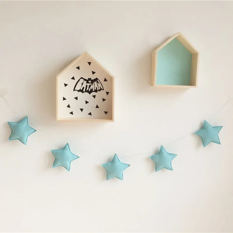 Handmade Nordic Nursery Star Garlands
