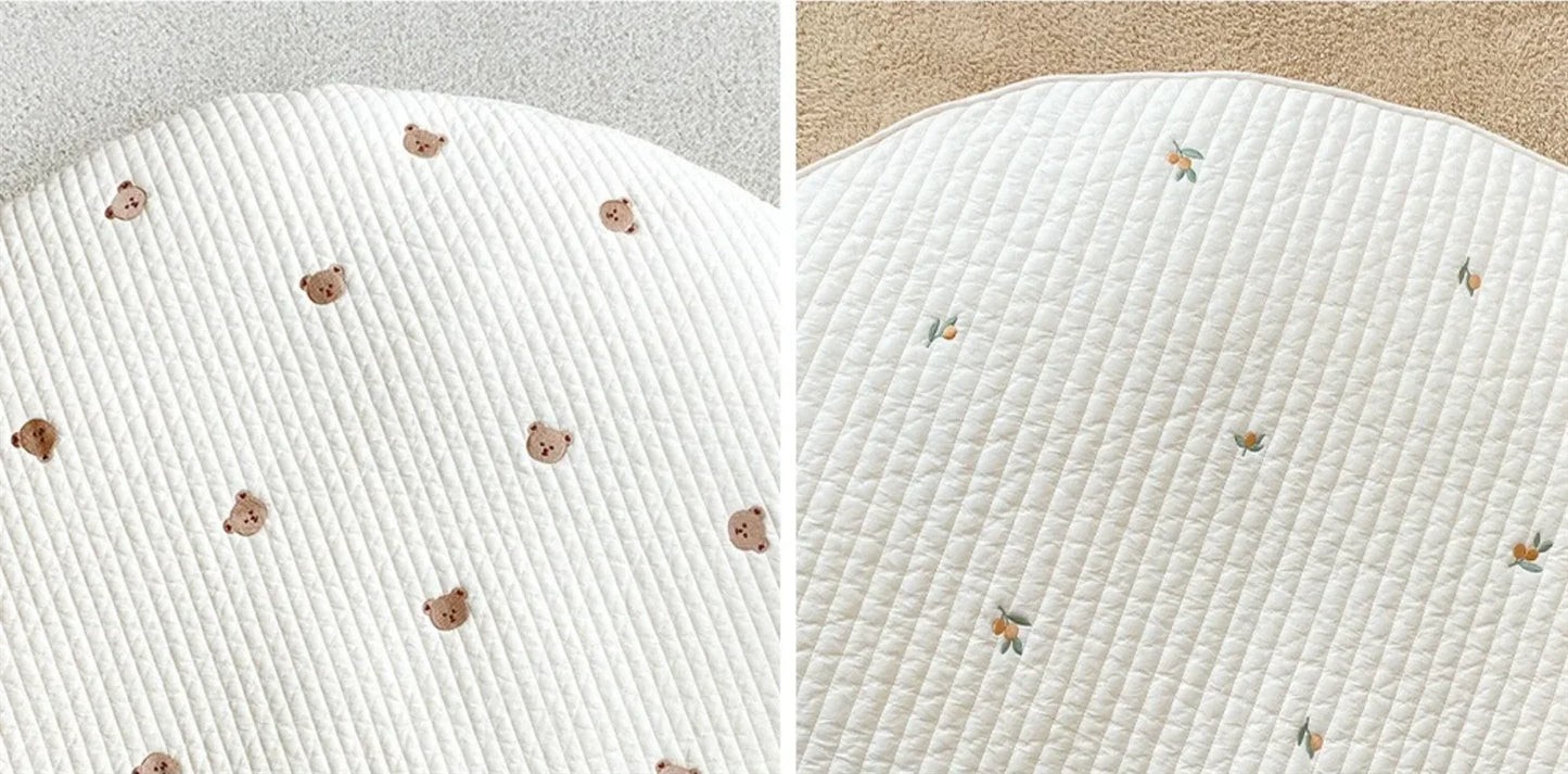 Cocoa Bean Baby Soft Cotton Play Mat