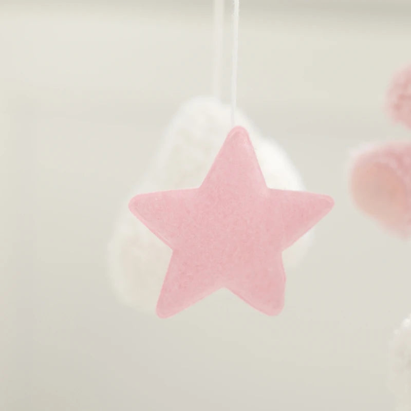 Baby Bell Dream Wooden Crib Mobile