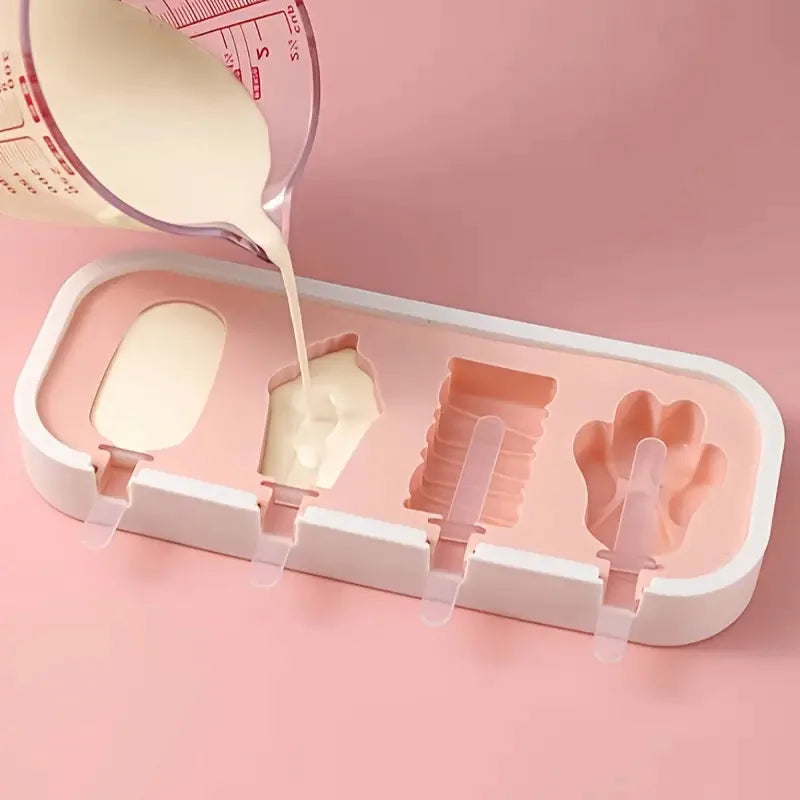BPA Free Silicone Popsicle Mold