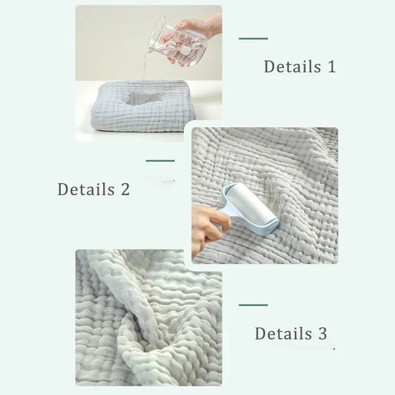 Cotton Bubble Muslin Blanket