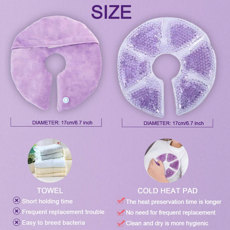 Round Breast Therapy Pads
