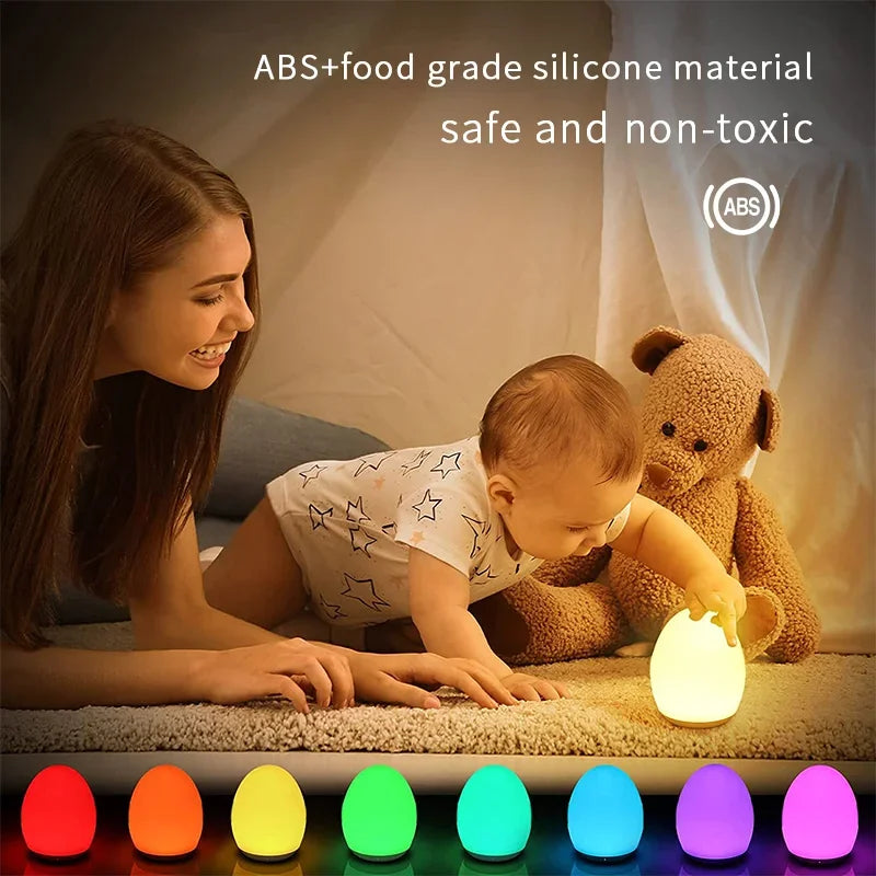 Warm LED Baby Night Lamp
