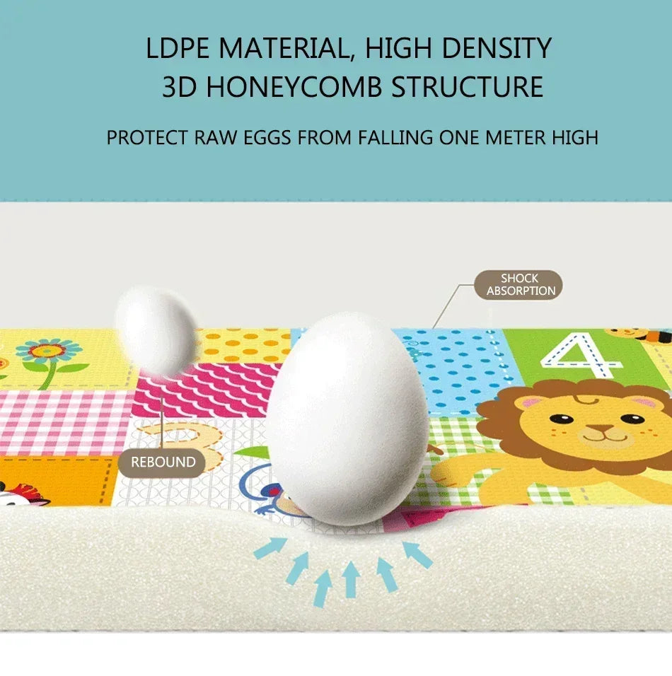 Double Sided Foldable Baby Play Mat