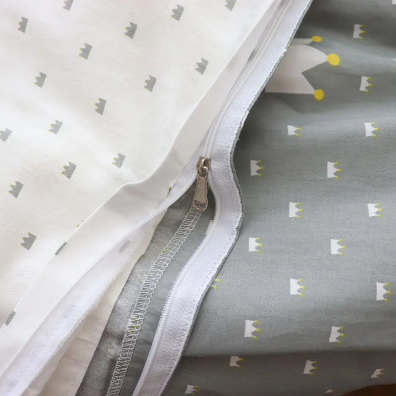3 Pcs Cotton Cartoon Bed Linens