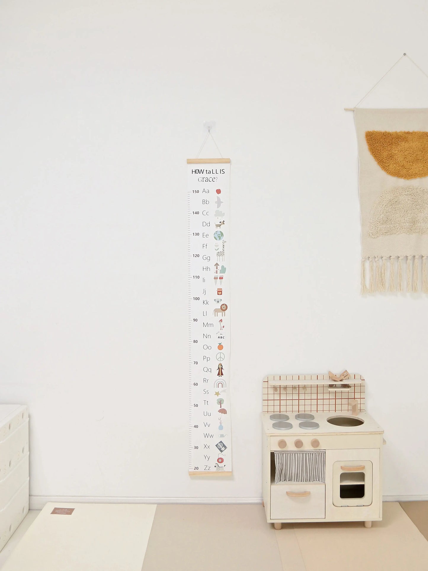 Baby Cartoon Height Ruler Sticker