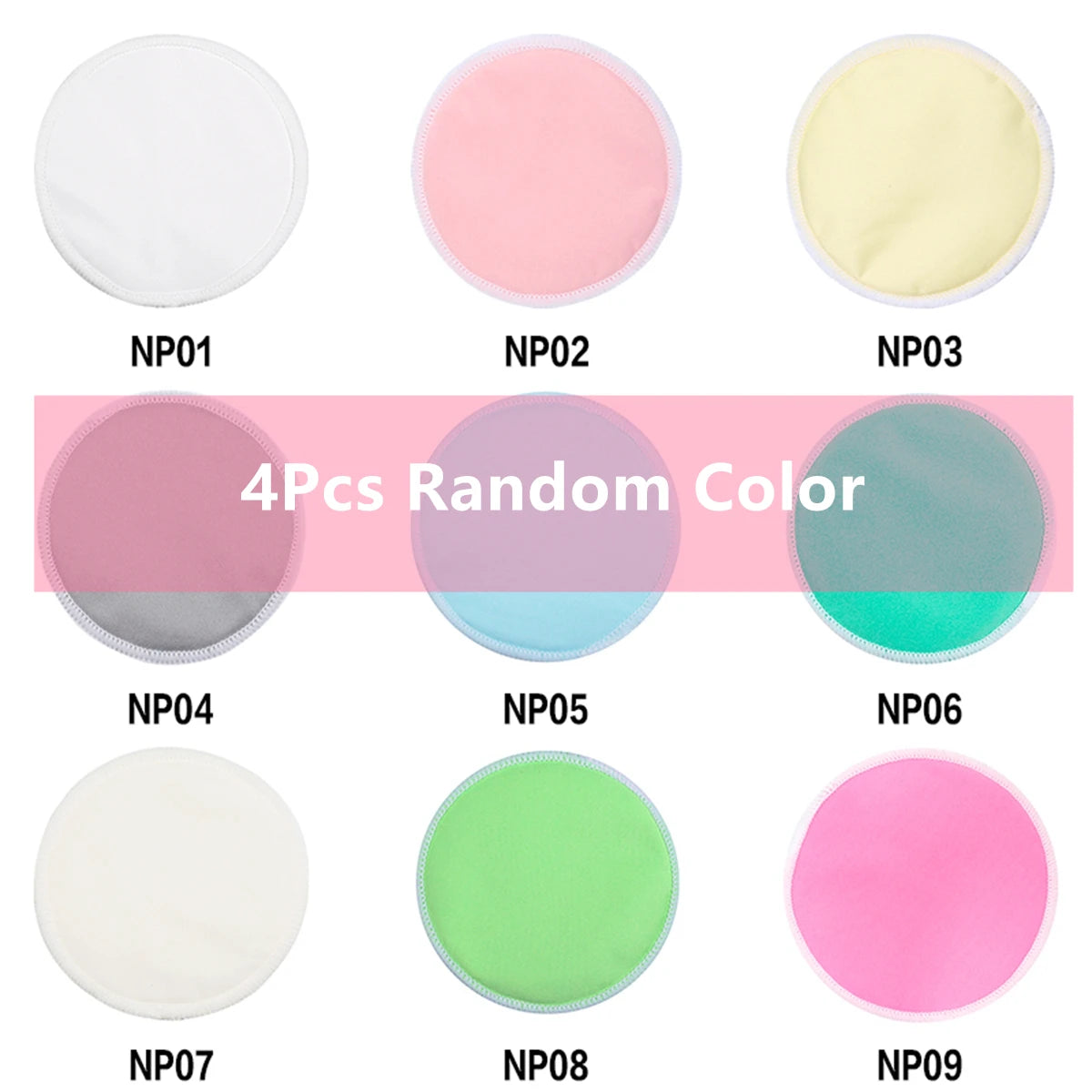14Pcs Organic Reusable Nursing Pads