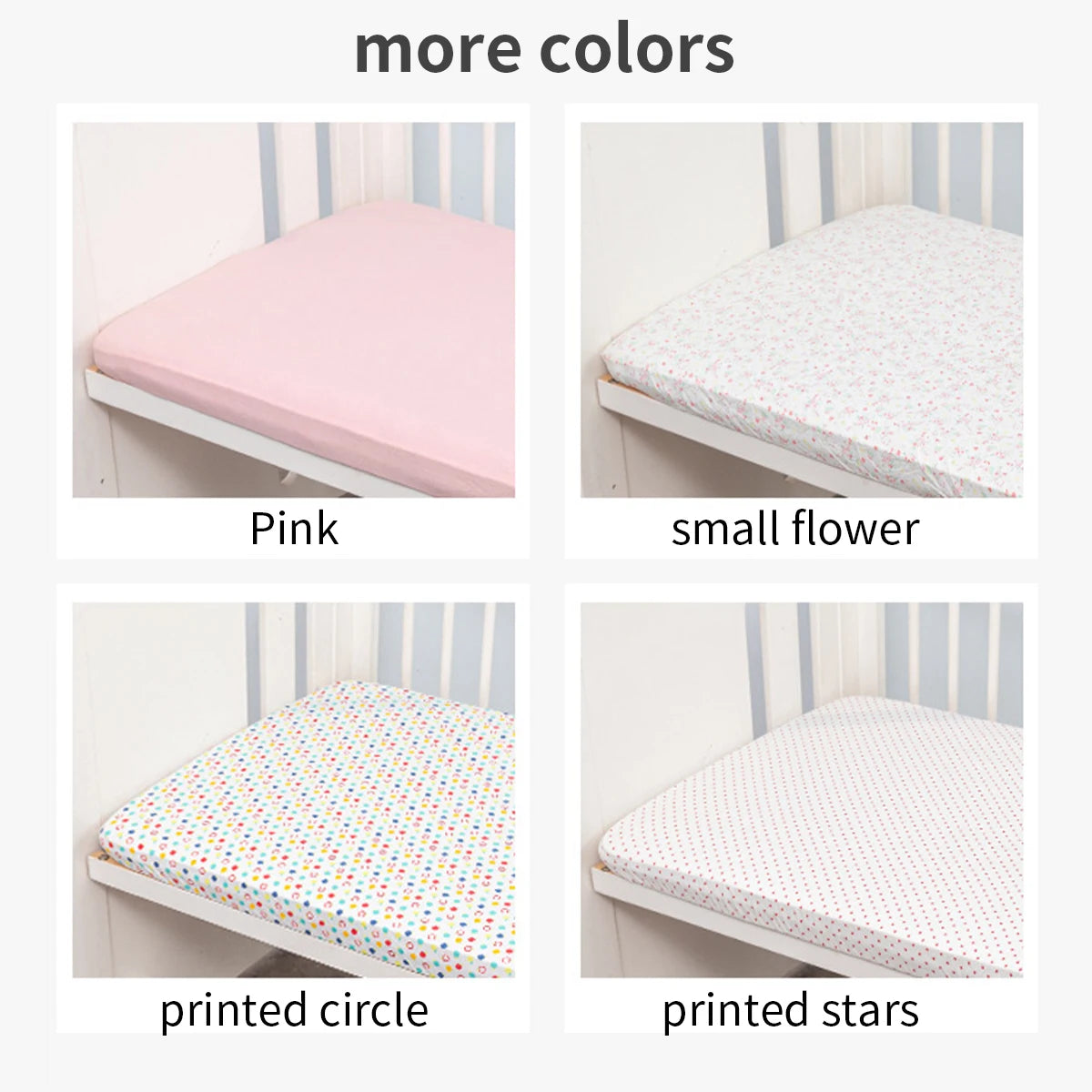 Cotton Baby Fitted Sheets