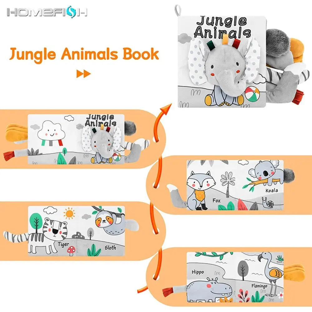 Soft 3D Baby Books