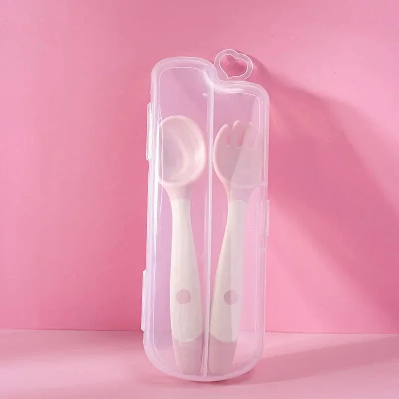 Soft and flexible baby feeding spoon se