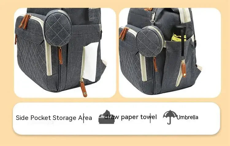 Diaper Bag with Changing Station