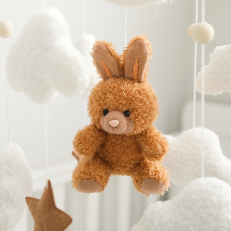 Baby Bell Dream Wooden Crib Mobile