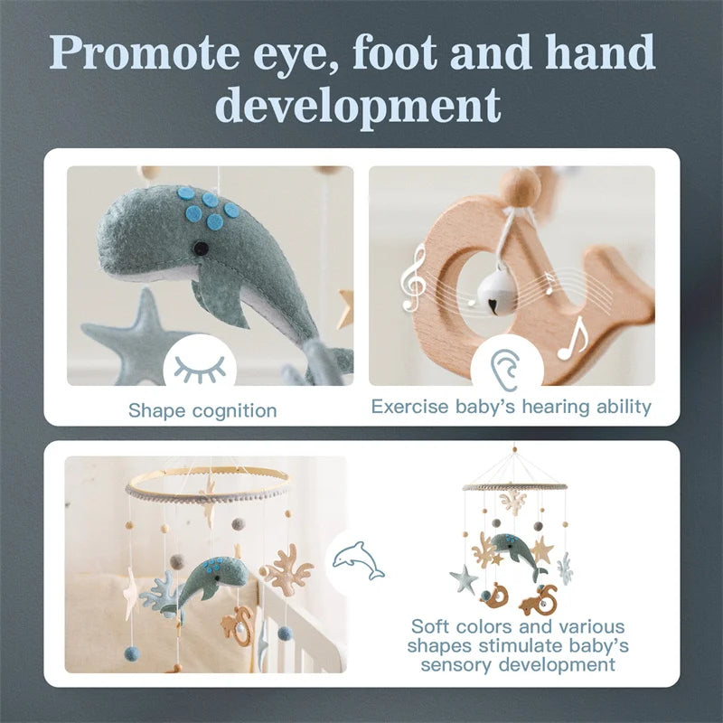 Oceanic Baby Crib Mobile