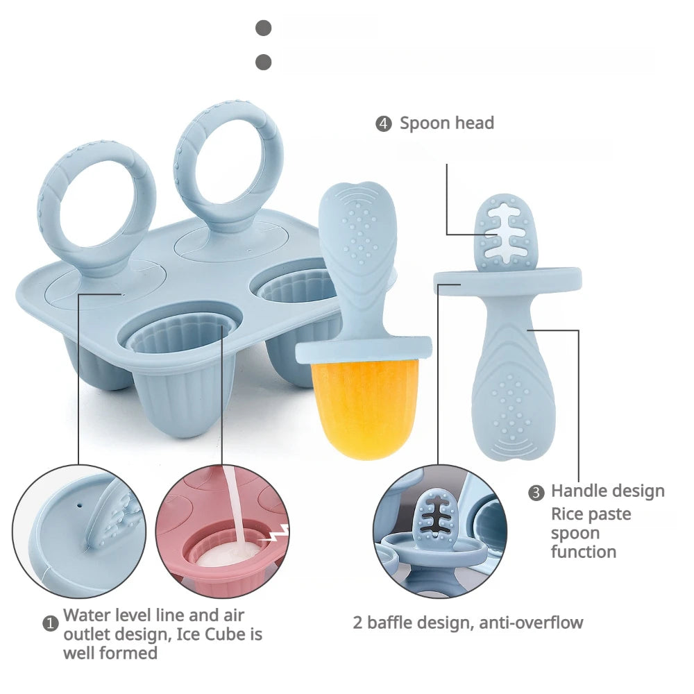 Baby Silicone Teething Mold Set