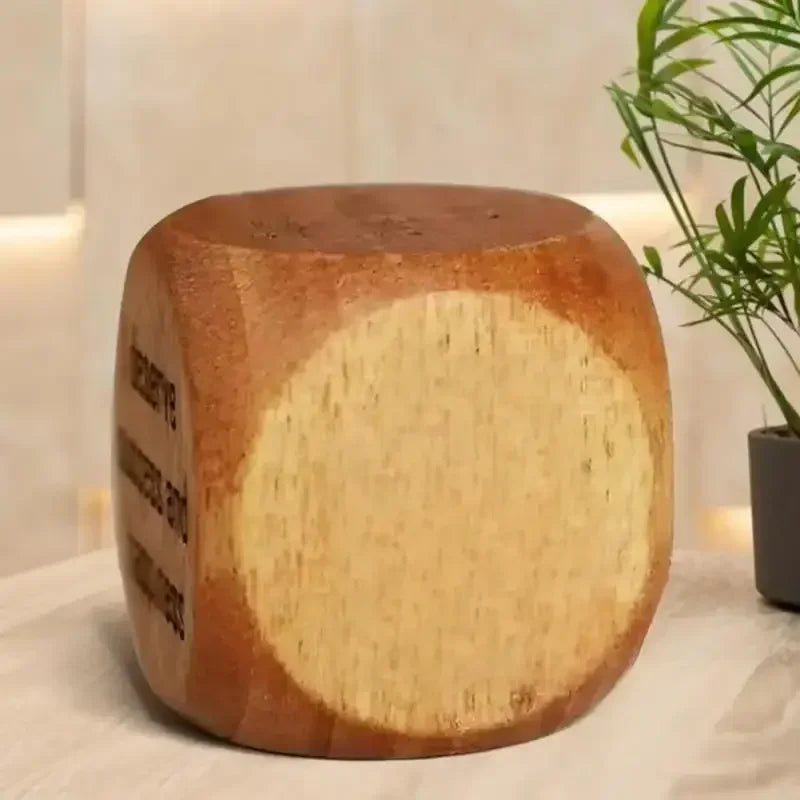 Positive Affirmation Handmade Wooden Dice