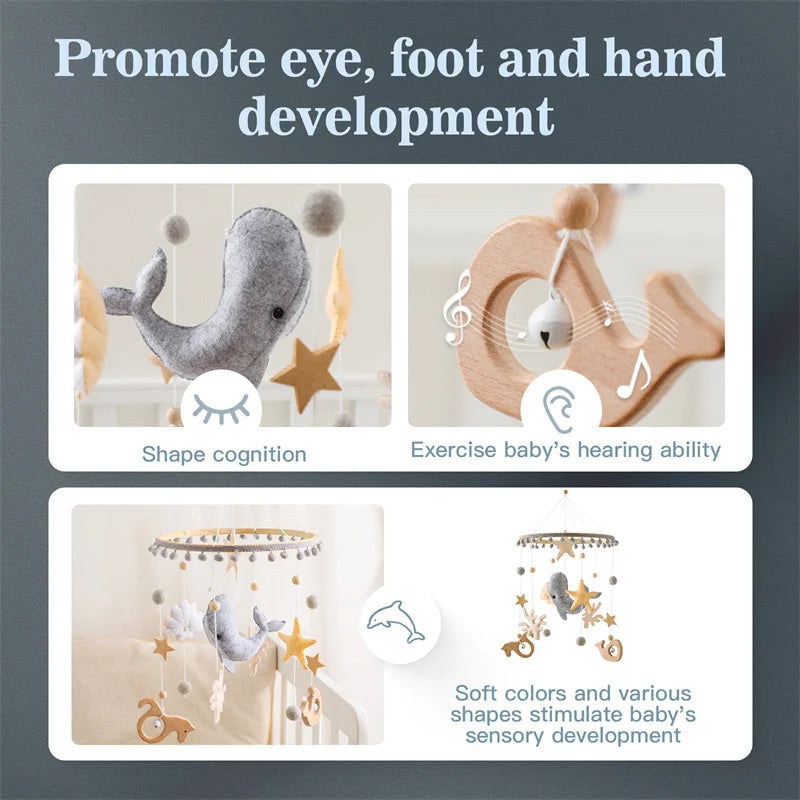 Oceanic Baby Crib Mobile
