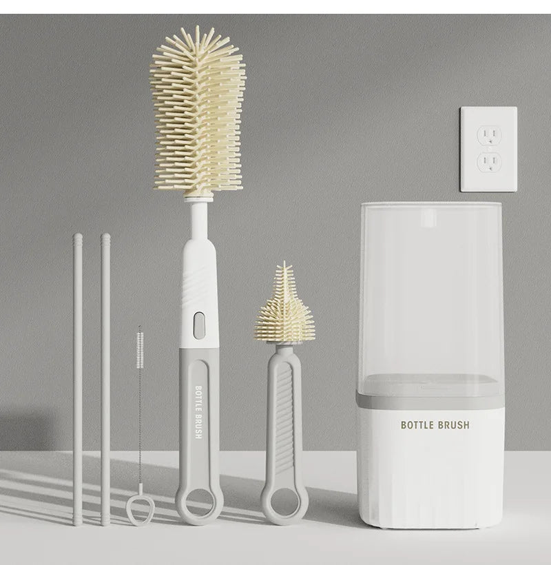 Silicone Baby Bottle Brush Set