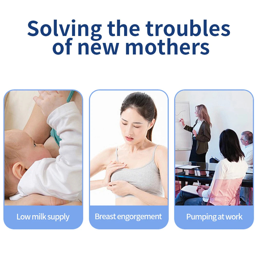4 Modes Wearable Breast Pump