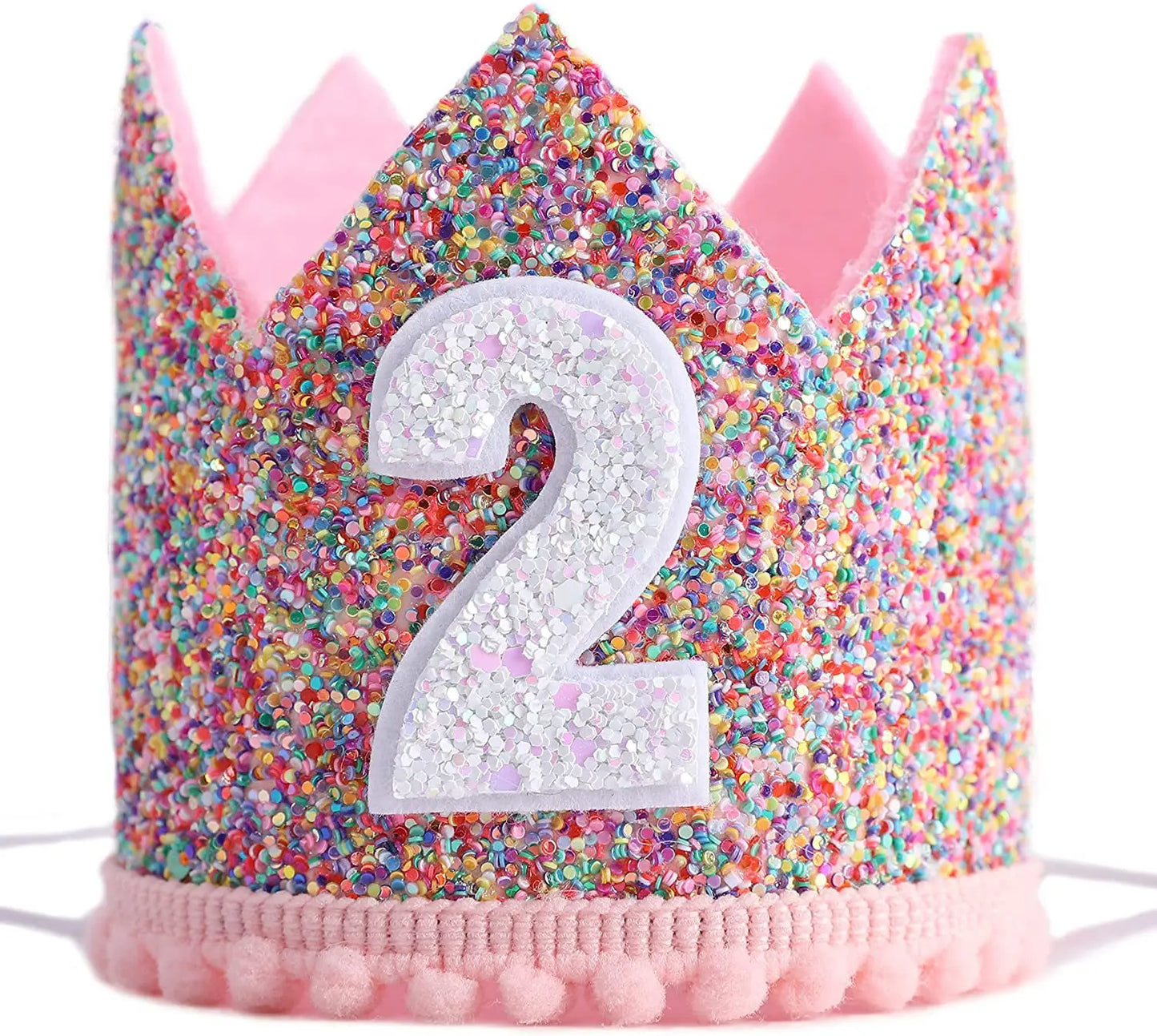 1 Year Old First Birthday Powder Crown