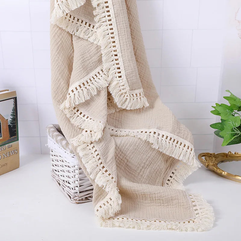Cotton Muslin Swaddle Blankets