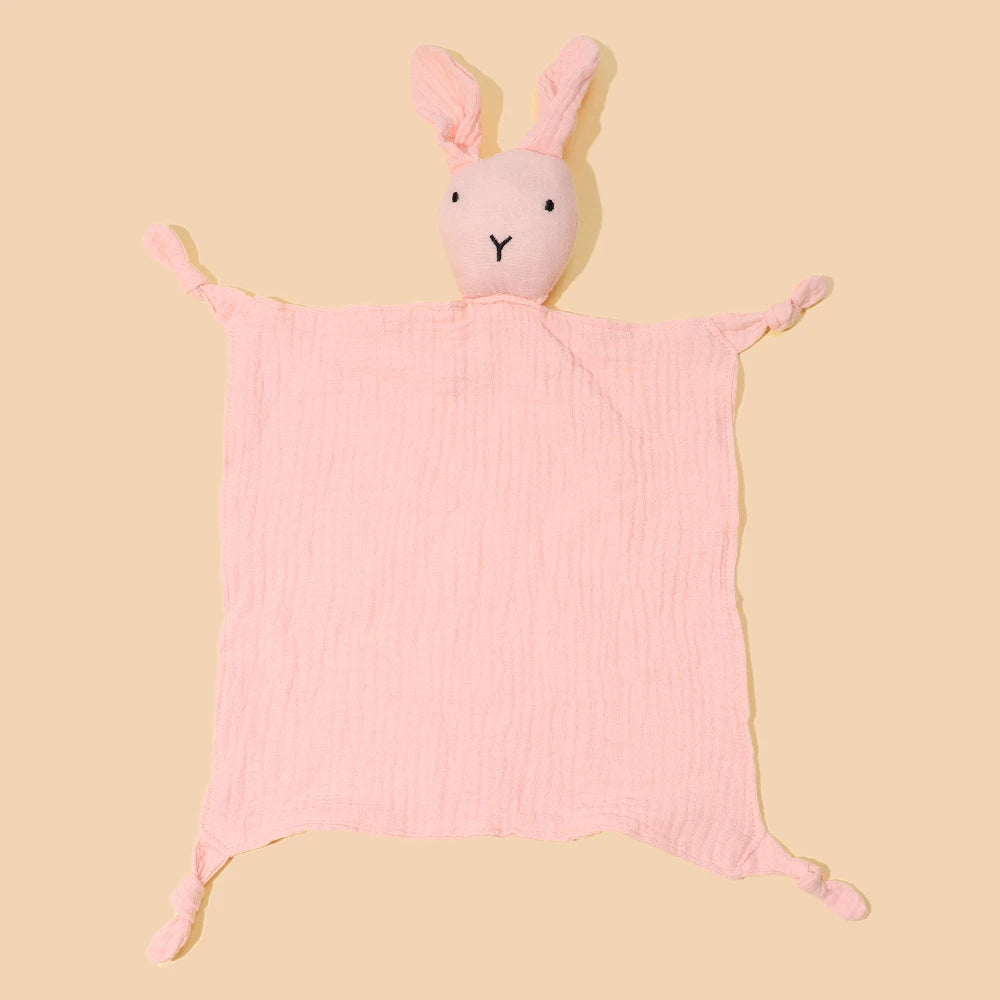 Bunny Love Muslin Tiny Blanket for Babies