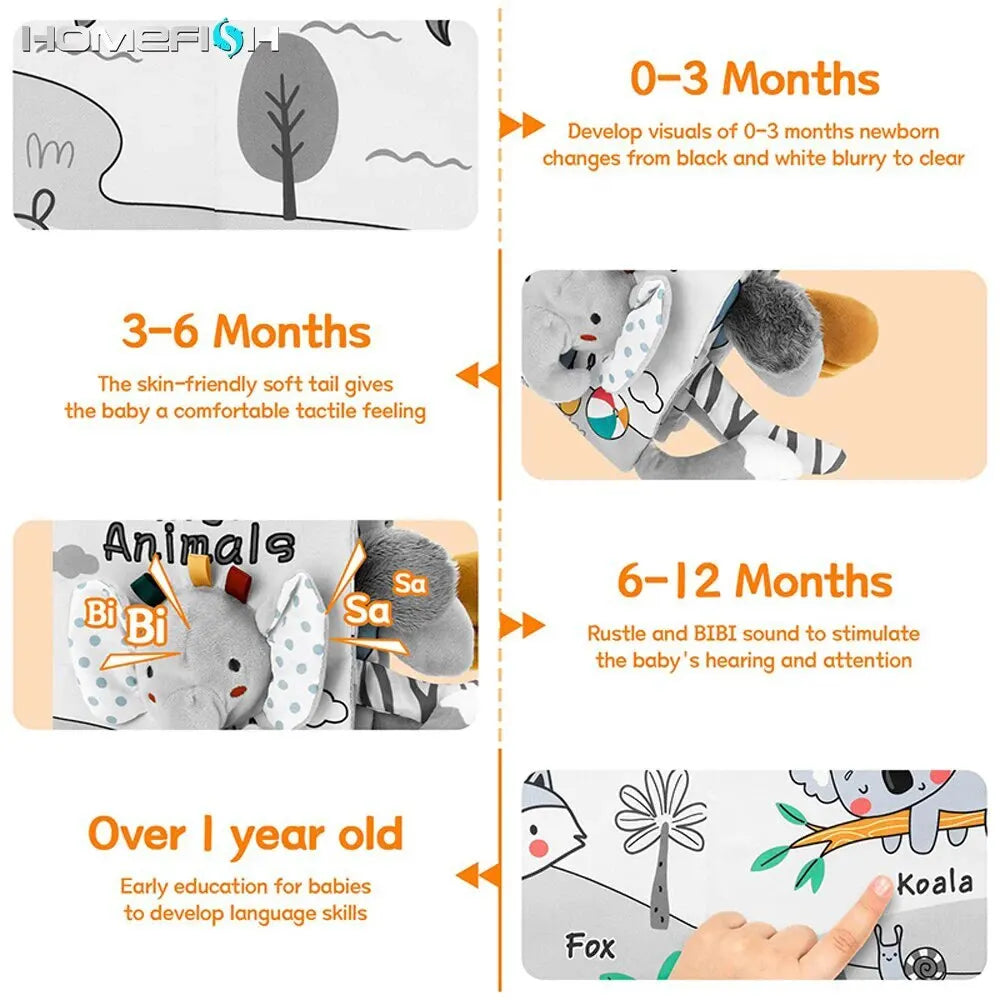 Soft 3D Baby Books