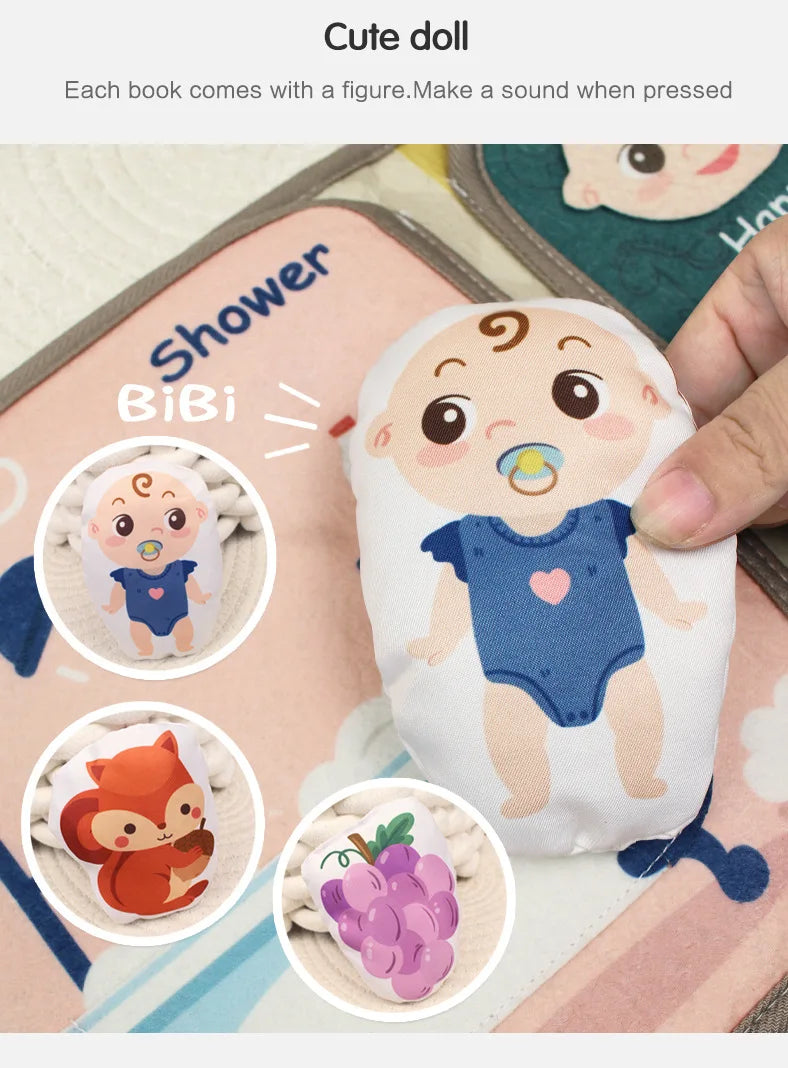 Montessori Inspired Busy Baby Peel N Stick Book