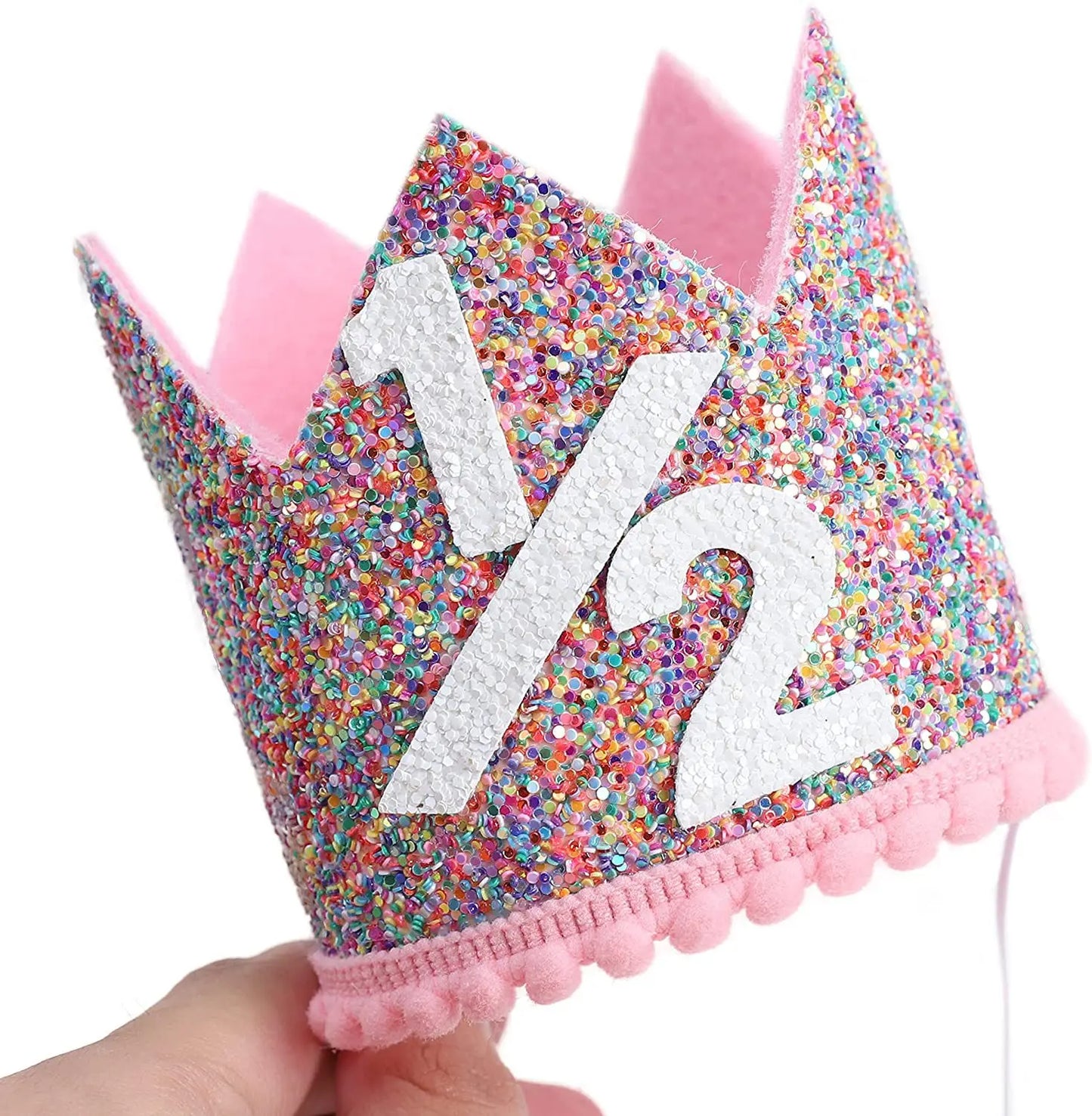 1 Year Old First Birthday Powder Crown