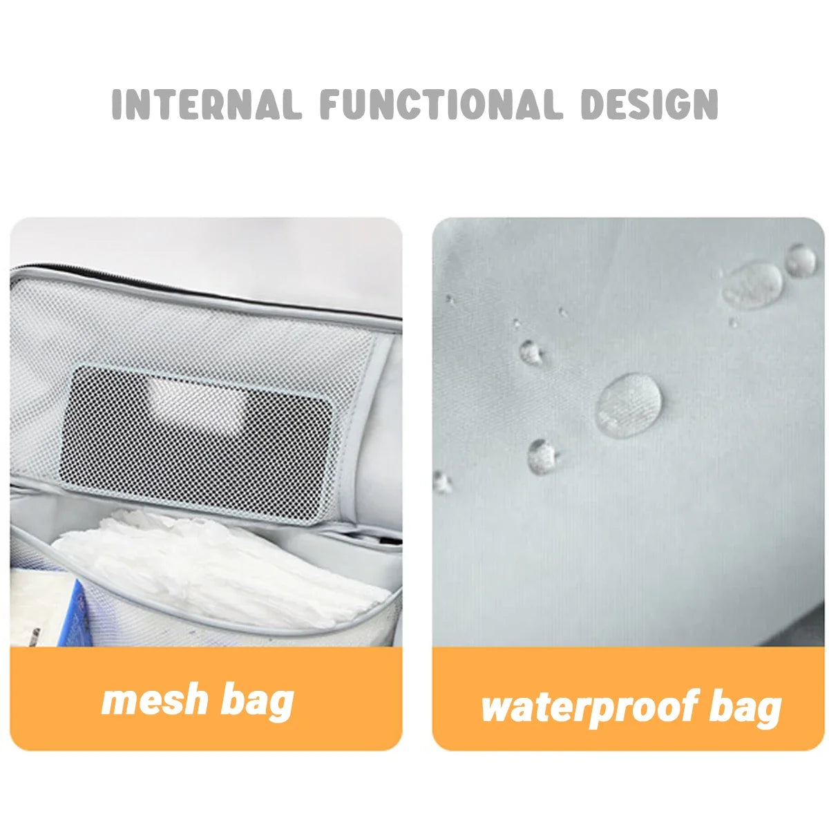 Large Capacity Stroller Organizer Bags