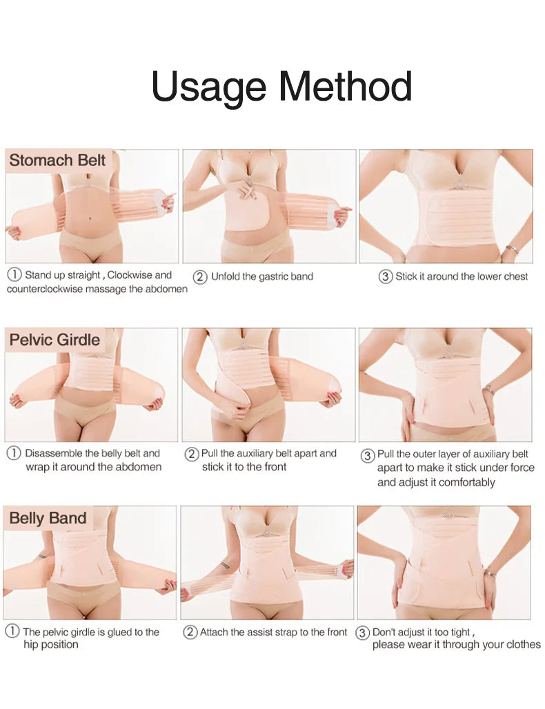 This 3-in-1 postpartum corset