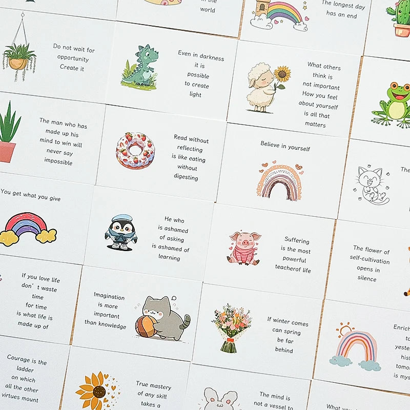 90pcs Inspirational Affirmation Cards
