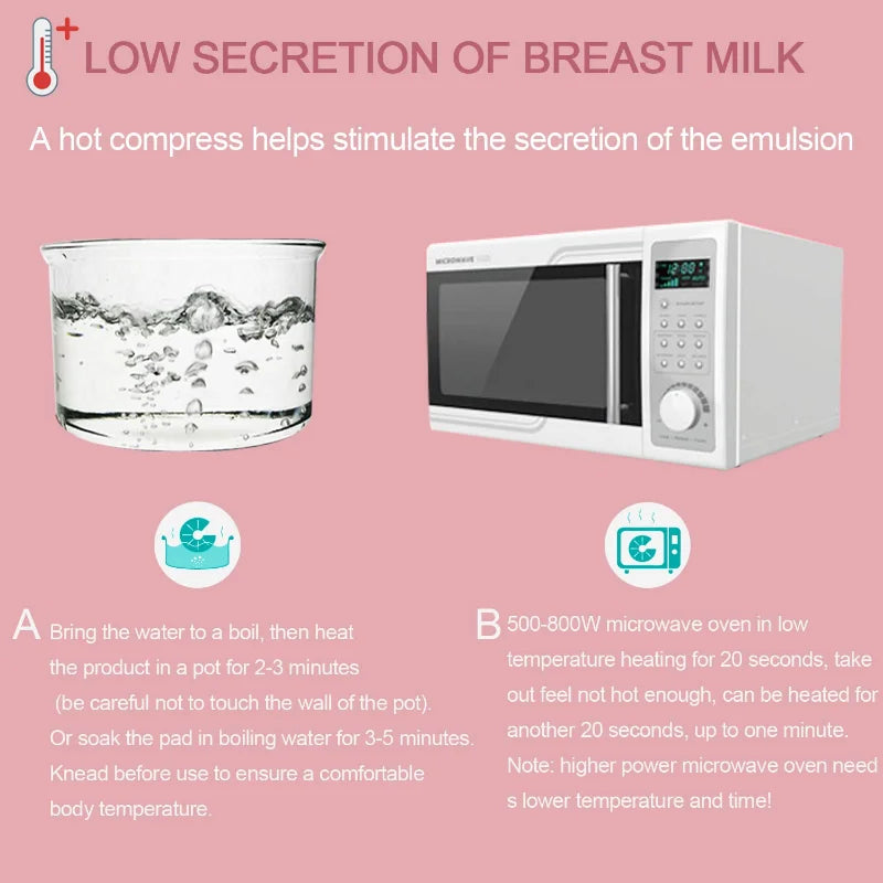 Round Breast Therapy Pads