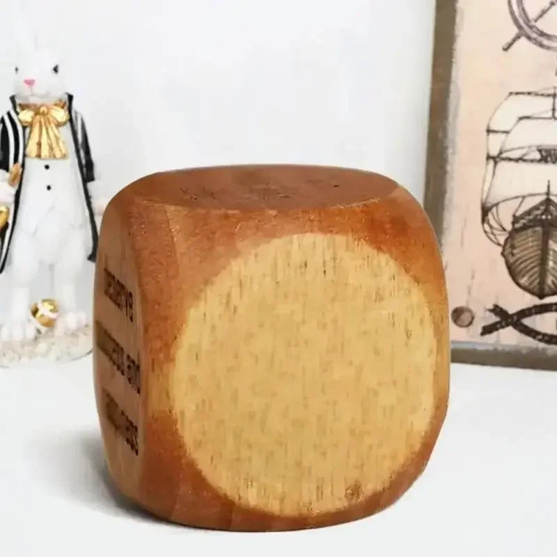 Positive Affirmation Handmade Wooden Dice