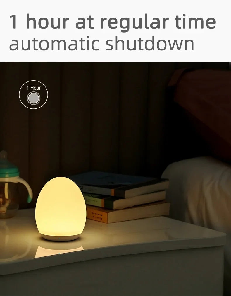 Warm LED Baby Night Lamp