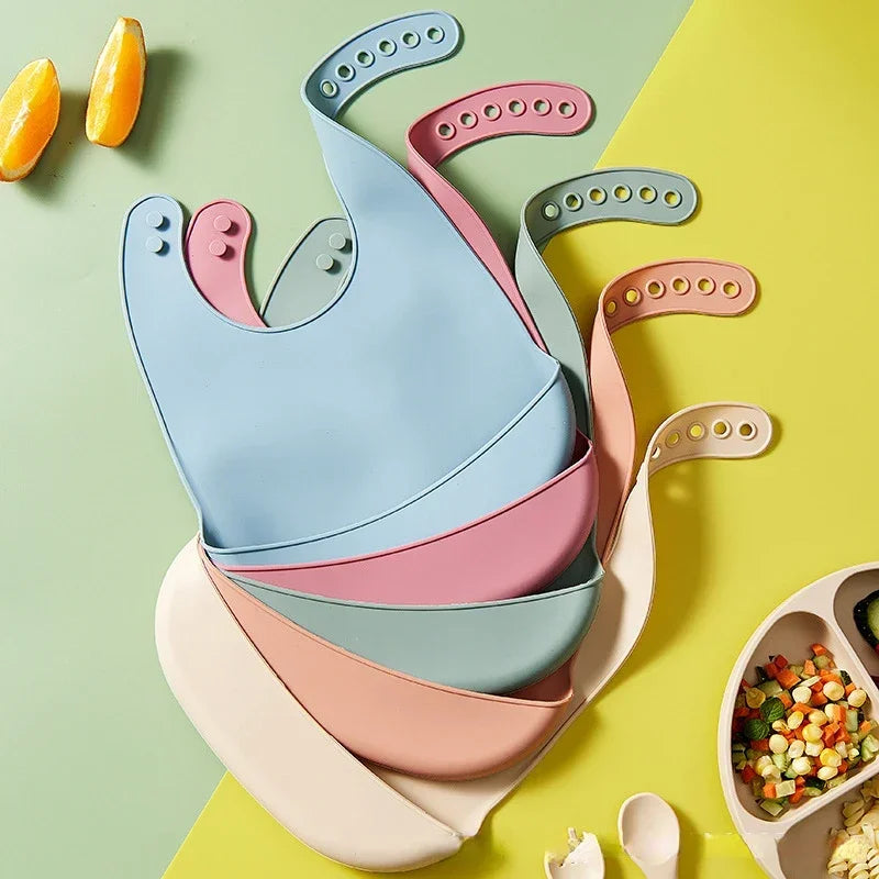 Baby Silicone Waterproof Bib