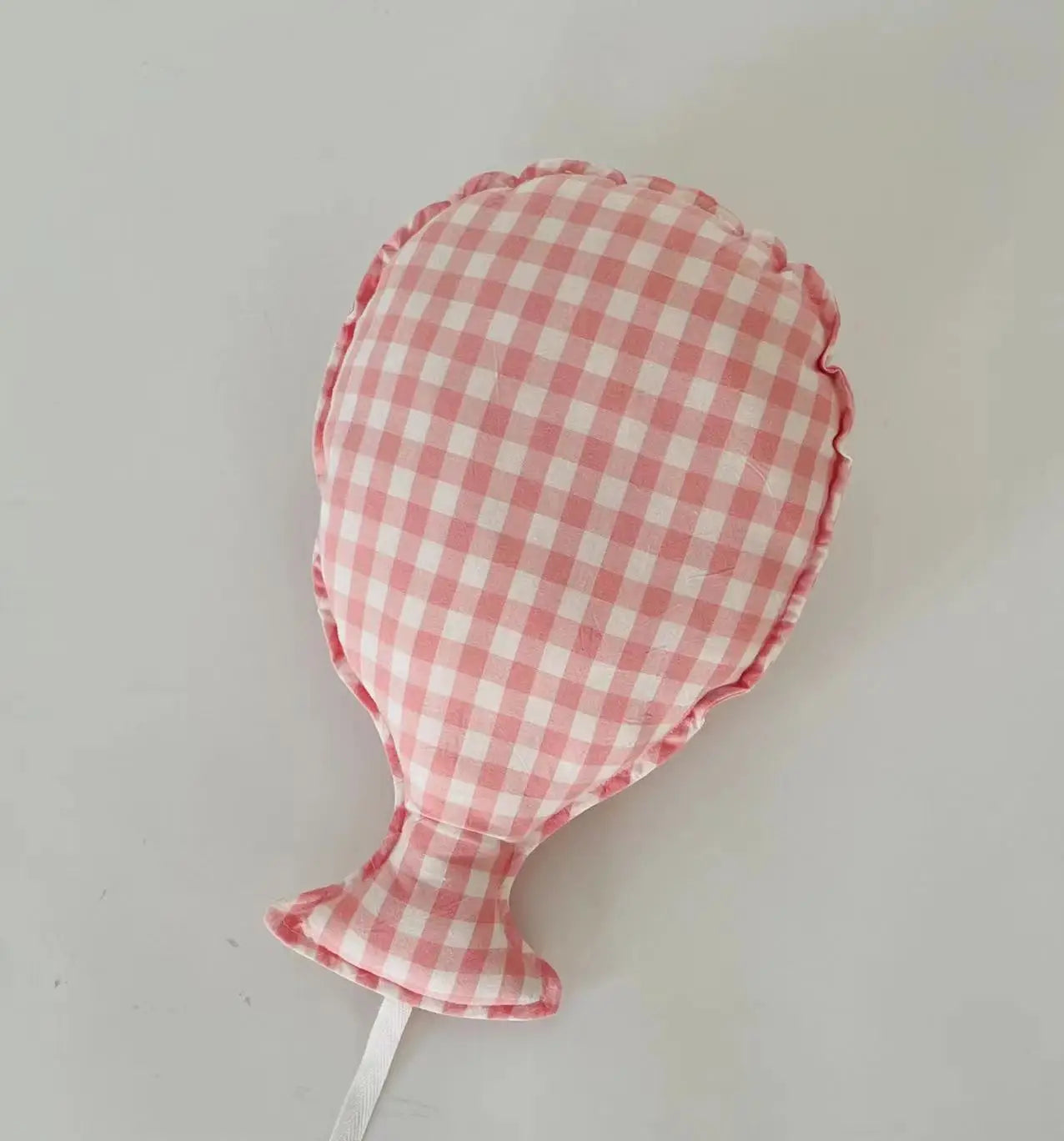 Plaid Balloon Shape Wall Pillow Decoration