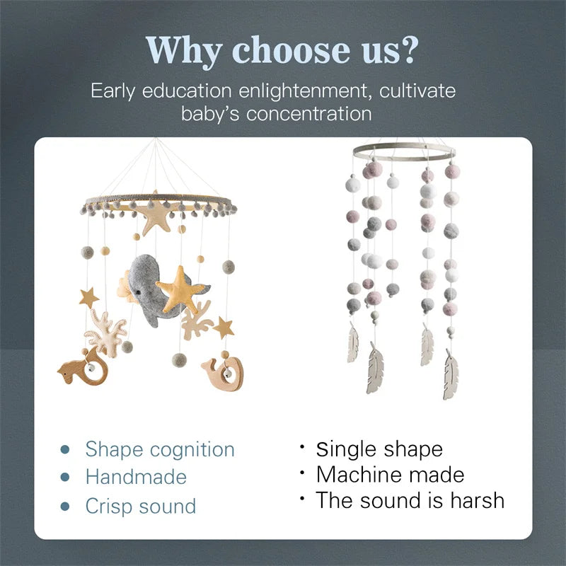 Oceanic Baby Crib Mobile