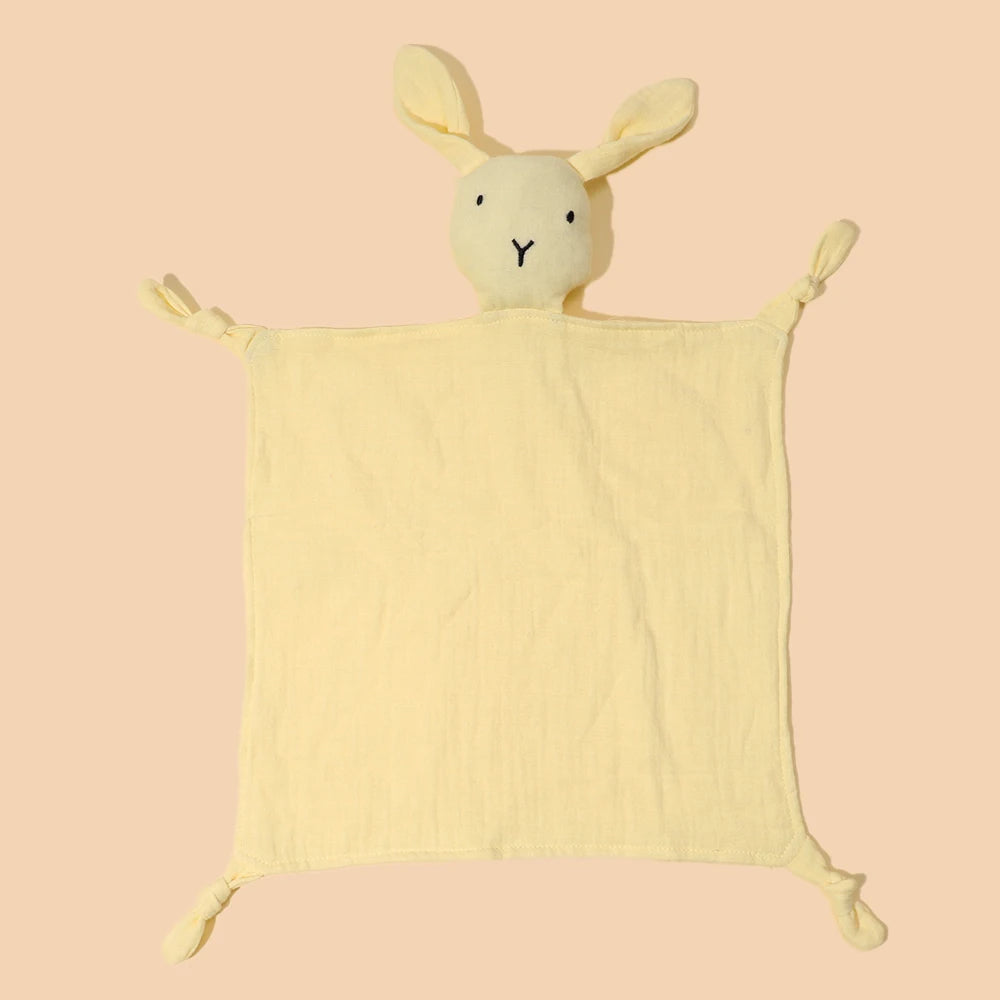 Bunny Love Muslin Tiny Blanket for Babies