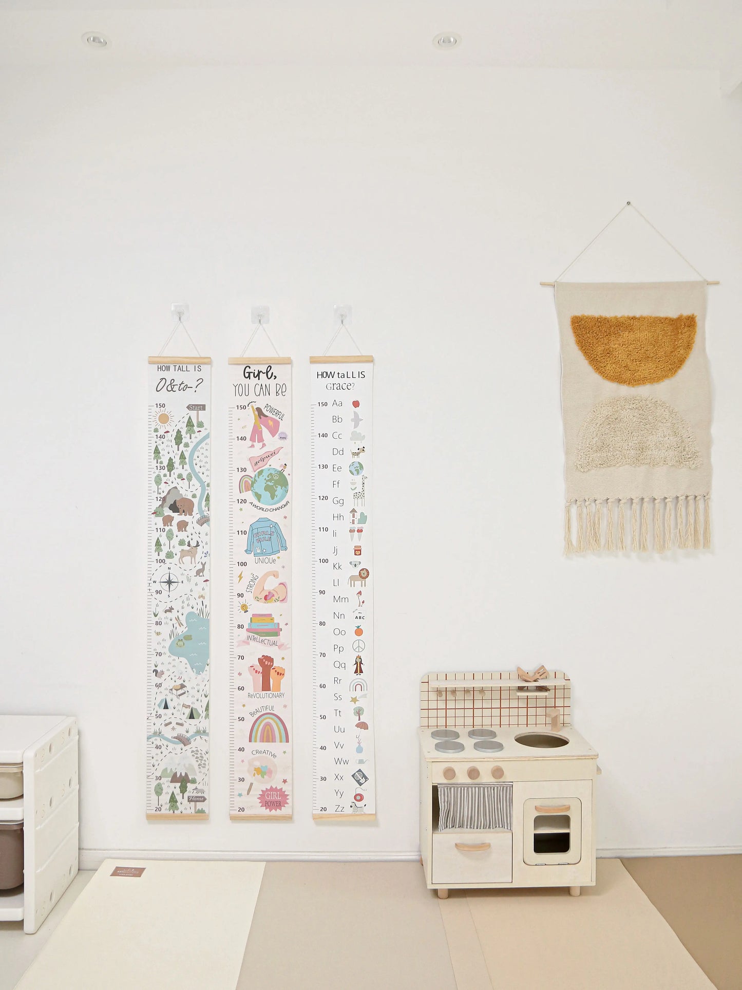 Baby Cartoon Height Ruler Sticker