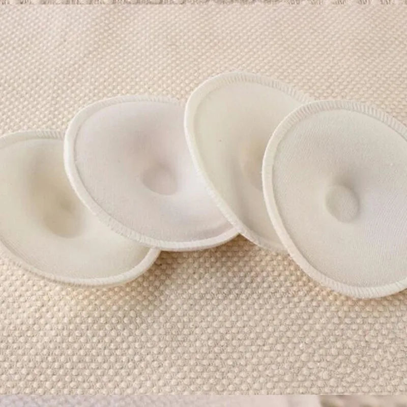4/8Pcs New Bamboo Breast Pad Nursing Pads For Mum Washable Waterproof Feeding Pad Bamboo Reusable